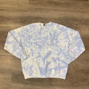 Tie dye crewneck sweatshirt